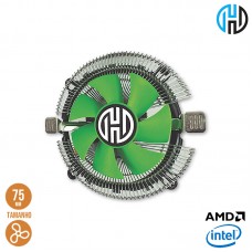 Cooler para Processador Universal Intel/AMD 75x75mm 65W Hoopson CL-170G - Verde